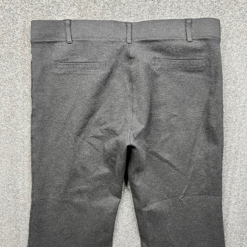 Betabrand Dress Pant Yoga Pants Women L Short Petite Gray Bootcut Ponte Knit - Picture 11 of 13
